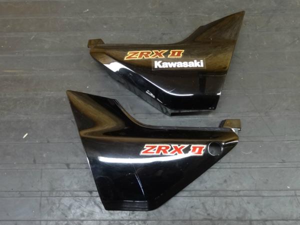 【161201】ZRX400(ZR400E)◆サイドカバー カウル 左右 | 中古バイクパーツ通販・買取　ジャンクヤード鳥取　JunkYard