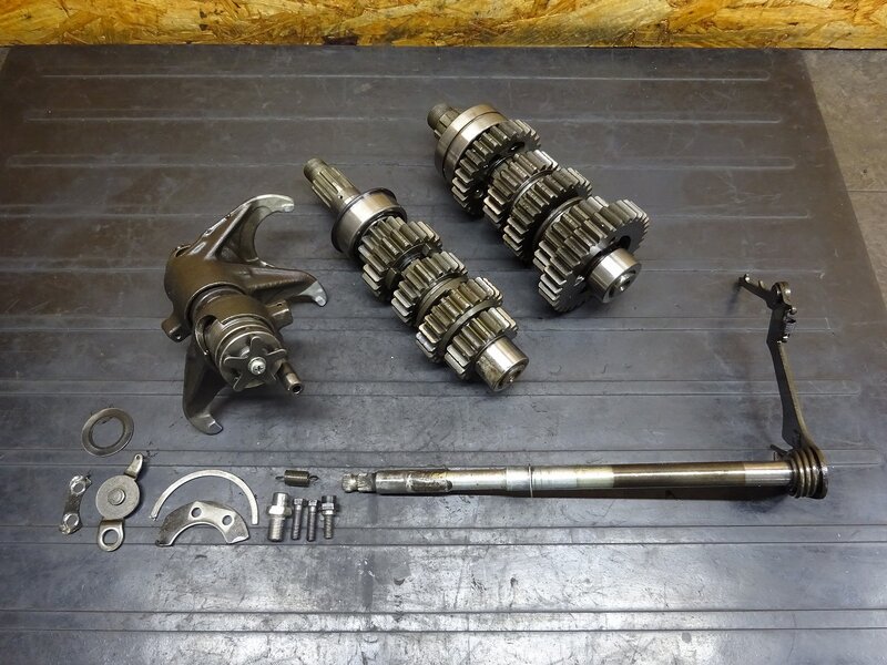 【251013】XS650SP(447-904)◆ ミッションセット シフトドラム/シャフト ※エンジンパーツ【SPL スペシャル ※検索：TX650 | 中古バイクパーツ通販・買取　ジャンクヤード鳥取　JunkYard