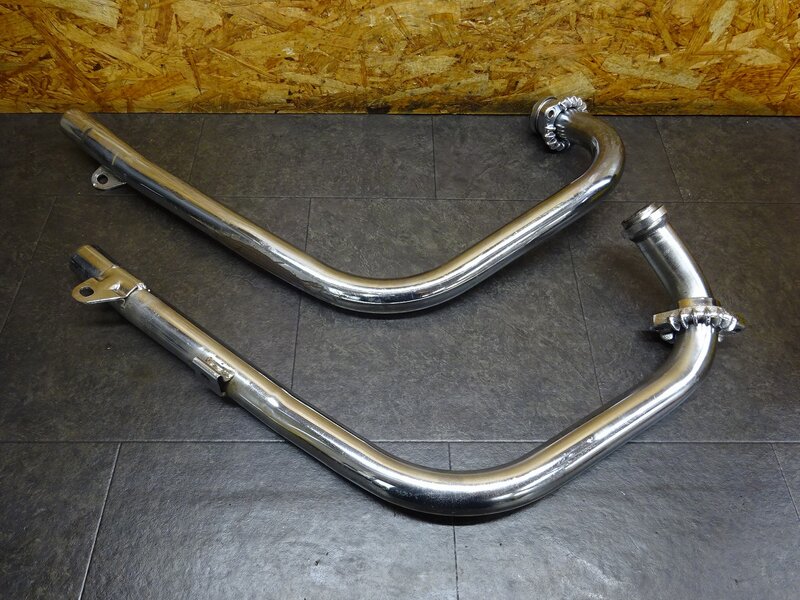 【251016】XS650(S650-018)◆ エキゾーストパイプ エキパイ マフラー フランジ 削れ有 【検索：XS-1 | 中古バイクパーツ通販・買取　ジャンクヤード鳥取　JunkYard