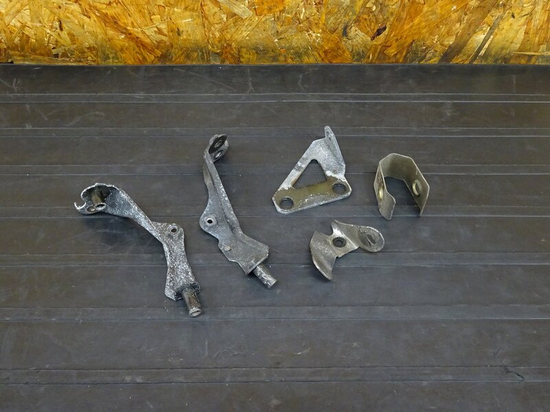 【251038】CBR250RR(MC22)◇ ステーセット ラジエーターステー 曲がり有 | 中古バイクパーツ通販・買取 ジャンクヤード鳥取 JunkYard