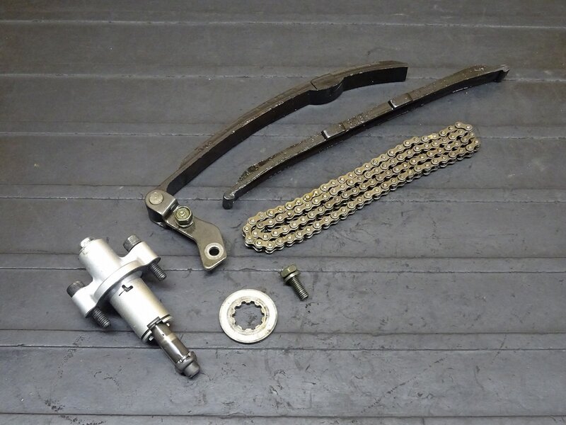 【251219】セロー225W(4JG-116)◆ カムチェーンテンショナー カムチェーンガイド ※エンジンパーツ【検索：TW225 1KH DG08J | 中古バイクパーツ通販・買取　ジャンクヤード鳥取　JunkYard