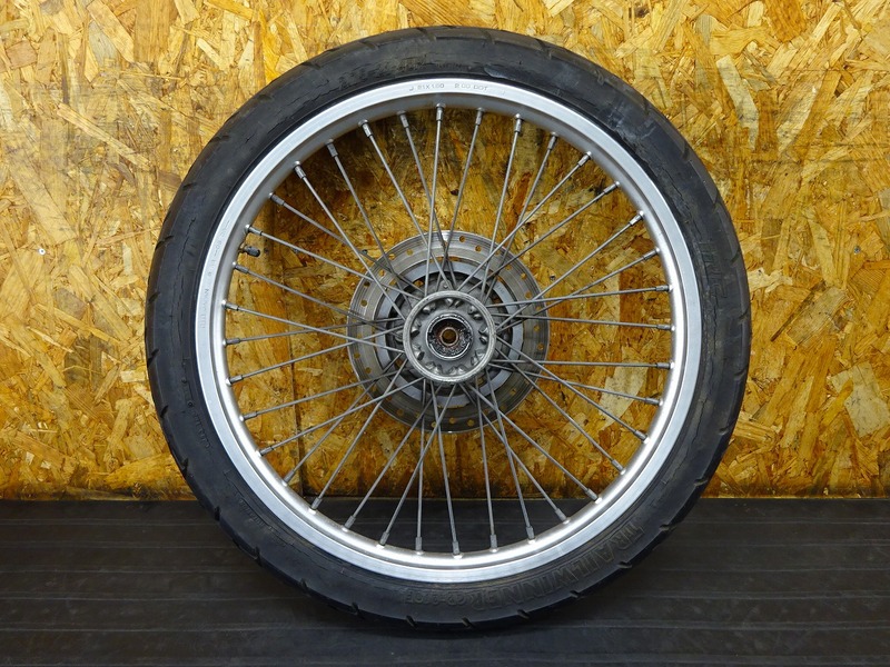 【241230】KDX125SR(DX125A-038)◆ フロントホイール 21×1.60 【検索：200 220 250 | 中古バイクパーツ通販・買取　ジャンクヤード鳥取　JunkYard