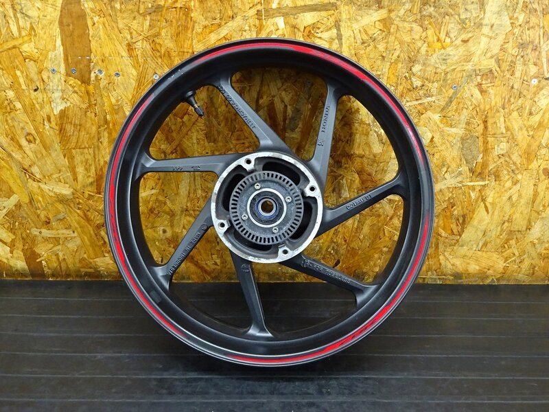 【250202】CBR250RR(MC51-1005)◇ リアホイール 17×4.00 ABSローター 【ABS付 | 中古バイクパーツ通販・買取　ジャンクヤード鳥取　JunkYard