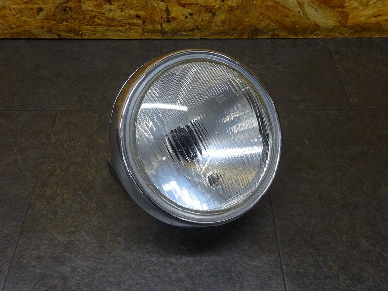 【250511】SR400 (1JR-335)● 社外ヘッドライト ヘッドライトレンズ/ケース 加工有 ※検索：SR500 1JN 2J2 2H6 | 中古バイクパーツ通販・買取　ジャンクヤード鳥取　JunkYard