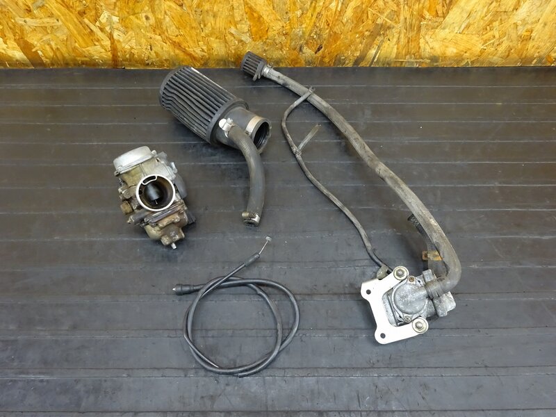 【250608】FTR223(MC34-1002)◇ キャブレター キャブ VE 3DA A エアインダクション AI ブローバイ ジャンク!! | 中古バイクパーツ通販・買取　ジャンクヤード鳥取　JunkYard