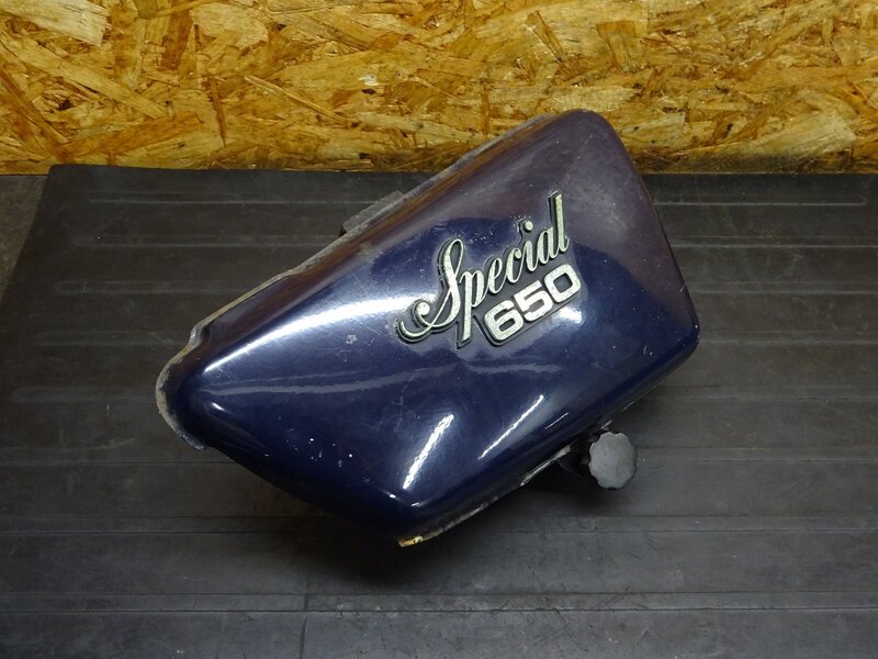 【250803】XS650SP(3G5-000)◆ サイドカバー右 サイドカウル エンブレム付き 凹み有 【SPL スペシャル | 中古バイクパーツ通販・買取　ジャンクヤード鳥取　JunkYard