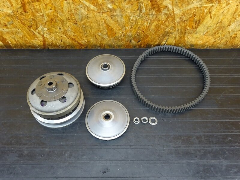 【251117】ジェンマ250(CJ47A-101)◇ クラッチセット プーリー ベルト 駆動系 アウター ※エンジンパーツ | 中古バイクパーツ通販・買取　ジャンクヤード鳥取　JunkYard