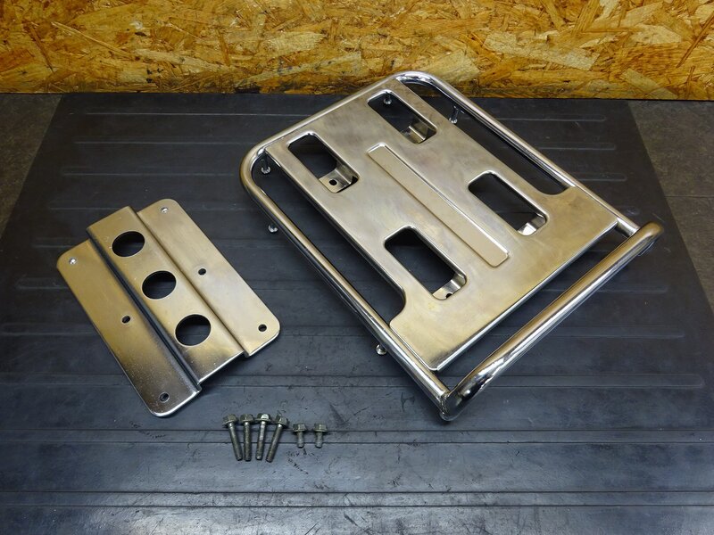 【251225】スーパーモレ(FA14B-133)◆ リアキャリア 荷台 【FA14A モレット 1105km外し | 中古バイクパーツ通販・買取　ジャンクヤード鳥取　JunkYard