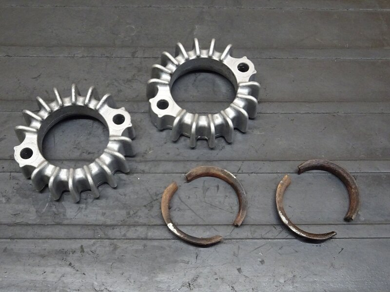 【251227】W650(EJ650A-004)◆ マフラーフランジ 割りカラー ワリカラー ウェットブラスト施工有 【検索:W400 EJ400A | 中古バイクパーツ通販・買取　ジャンクヤード鳥取　JunkYard