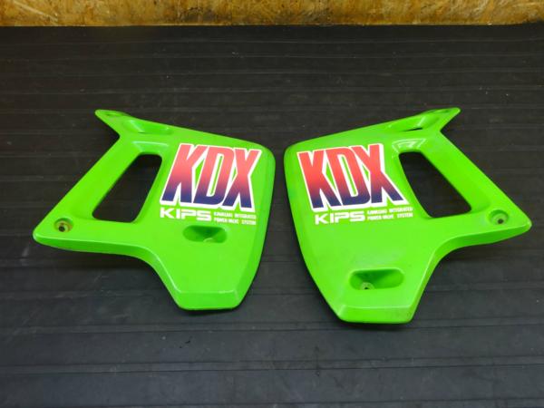 【160721】KDX200SR(DX200G)◆フロントサイドカバー シュラウド | 中古バイクパーツ通販・買取　ジャンクヤード鳥取　JunkYard