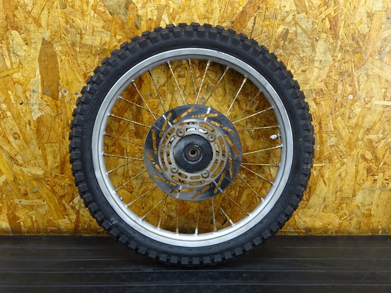 【240823】CRM50(AD10-1002)◇ フロントホイール 17×1.40 ブレーキディスク 【前期 検:CRM80 | 中古バイクパーツ通販・買取　ジャンクヤード鳥取　JunkYard