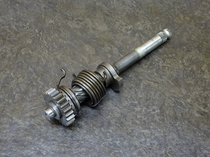 【250502】スーパーカブ90カスタム(HA02-2143)◆ キックシャフト キックスピンドル 変形有 ※エンジンパーツ 【12V セル付 | 中古バイクパーツ通販・買取　ジャンクヤード鳥取　JunkYard