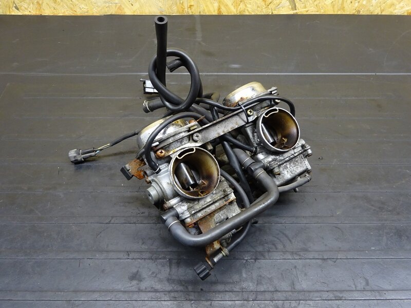 【250623】W650(EJ650A-032)◆ キャブレター キャブ 腐食/チョーク固着有 | 中古バイクパーツ通販・買取　ジャンクヤード鳥取　JunkYard