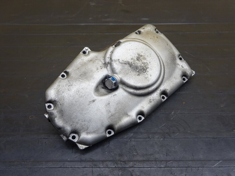 【250623】W650(EJ650A-032)◆ オイルパン エンジンカバー ※エンジンパーツ【検索：W400 EJ400A | 中古バイクパーツ通販・買取　ジャンクヤード鳥取　JunkYard