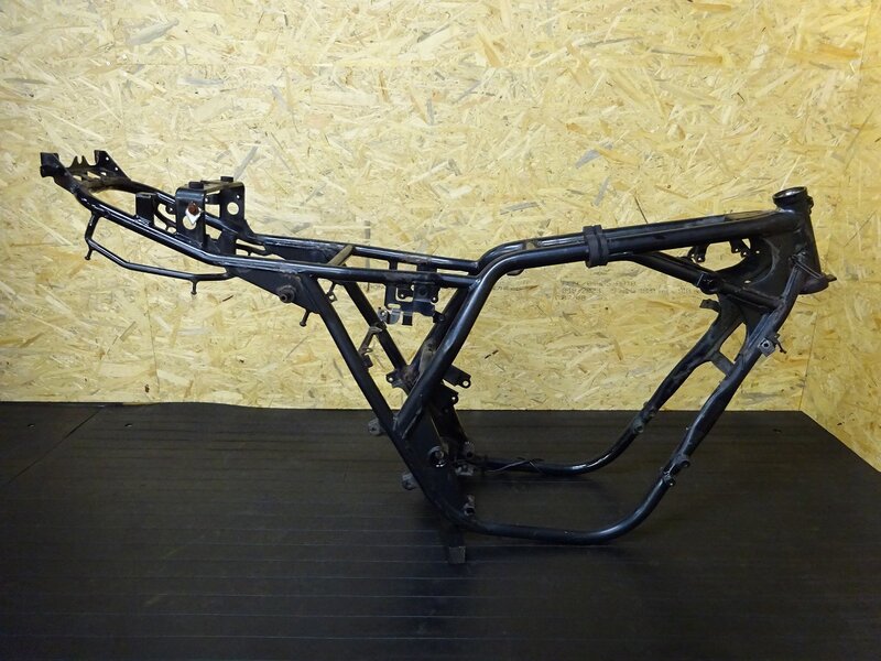 【250723】XJR400R(4HM-056)◆ 書無中古フレーム メインフレーム ステー曲がり ハンドルストッパー修正歴有 | 中古バイクパーツ通販・買取　ジャンクヤード鳥取　JunkYard