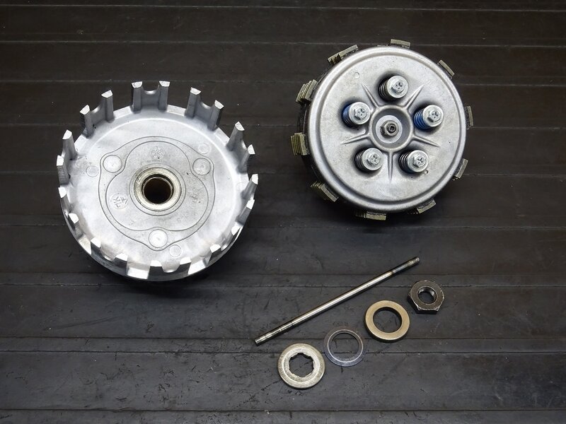 【251115】SDR200(2TV-007)◆ クラッチ クラッチハウジング インナー/アウターハウジング ※エンジンパーツ【検索：DT200 3ET | 中古バイクパーツ通販・買取　ジャンクヤード鳥取　JunkYard