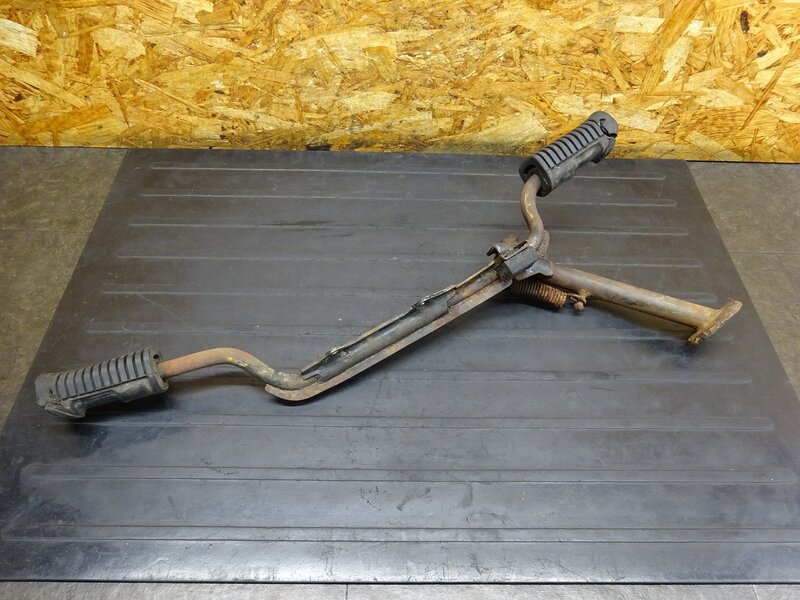 【251215】モトラ(AD05-1002)◆ ステップセット メインステップ サイドスタンド スプリング 錆/削れ有 【CT50J | 中古バイクパーツ通販・買取　ジャンクヤード鳥取　JunkYard