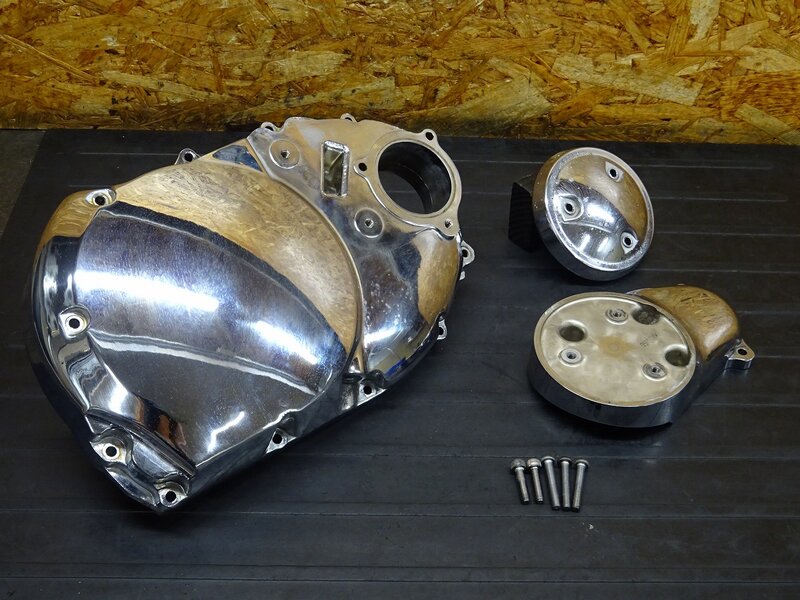 【251232】ドラッグスター400(4TR-109)◆ クラッチカバー エンジンカバー右 オイルフィルターカバー ※エンジンパーツ | 中古バイクパーツ通販・買取　ジャンクヤード鳥取　JunkYard