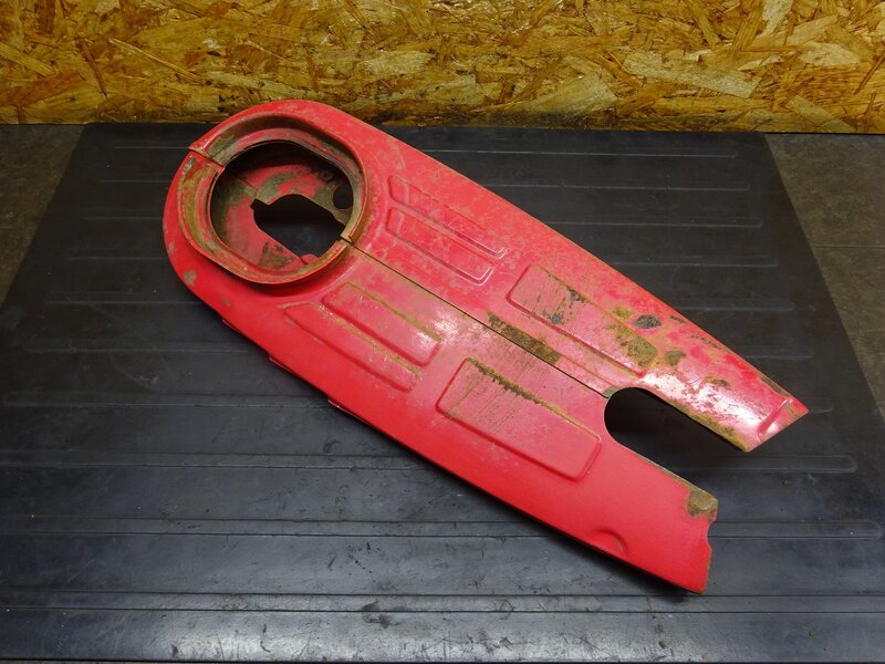 【260106】MD90(MD90-1924)◆ チェーンガード上下セット チェーンカバー 曲がり有 【郵政カブ | 中古バイクパーツ通販・買取　ジャンクヤード鳥取　JunkYard