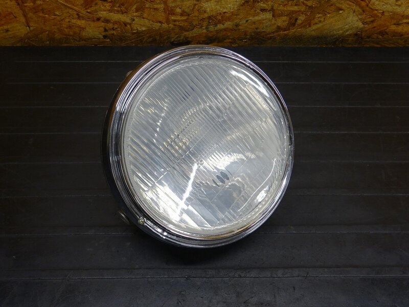 【260212】GB250クラブマン(MC10-170)◆ ヘッドライト(2) 社外ヘッドライトレンズ/ケース HM-27M-S 【5型 最終型 | 中古バイクパーツ通販・買取　ジャンクヤード鳥取　JunkYard