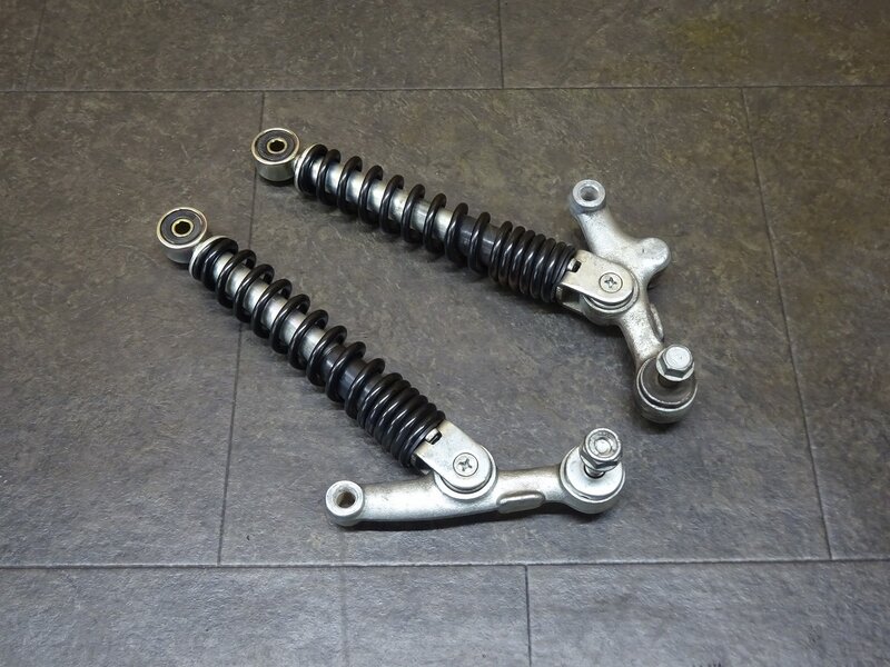 【250502】スーパーカブ90カスタム(HA02-2143)◆ フロントサスペンション フロントフォーク 【12V セル付 | 中古バイクパーツ通販・買取　ジャンクヤード鳥取　JunkYard