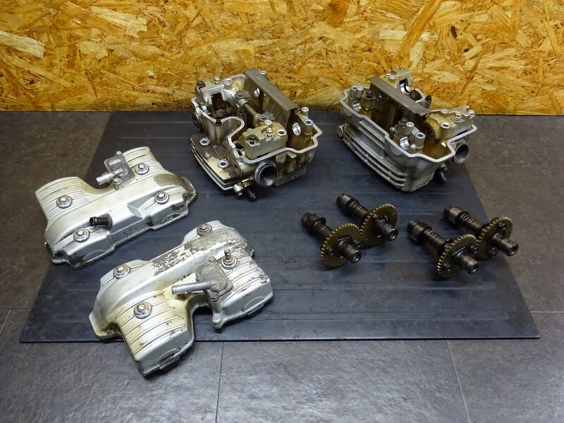 【250808】VTR250(MC33-1020)◆ シリンダーヘッドセット シリンダーヘッドカバー カムシャフト カムホルダー ※エンジンパーツ MC15E | 中古バイクパーツ通販・買取　ジャンクヤード鳥取　JunkYard