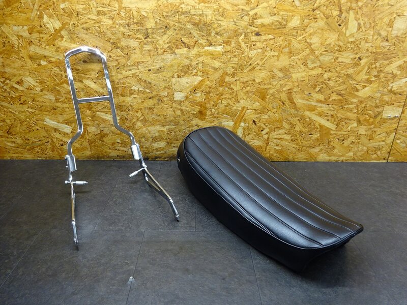【250812】SR400(RH16J-005)◆ 社外シート GOODS グッズ シーシーバー 【検索：チョッパー | 中古バイクパーツ通販・買取　ジャンクヤード鳥取　JunkYard