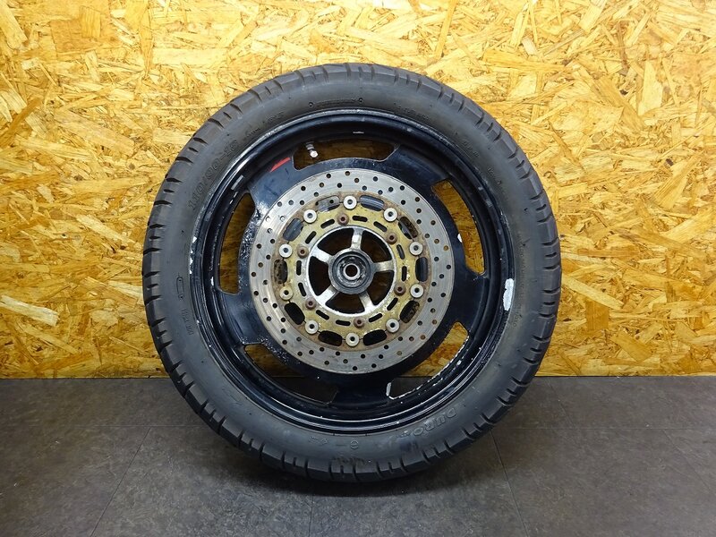 【250817】V-MAX1200(3UF-009)◆ フロントホイール 18×2.15 腐食有 【VMAX | 中古バイクパーツ通販・買取　ジャンクヤード鳥取　JunkYard