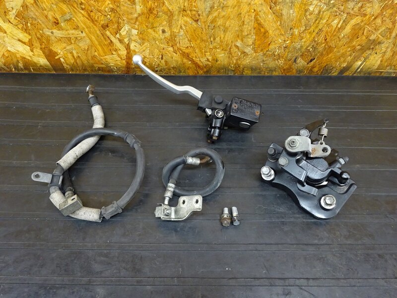 【251117】ジェンマ250(CJ47A-101)◇ リアブレーキセット ブレーキキャリパー マスター Φ1/2 ホース | 中古バイクパーツ通販・買取　ジャンクヤード鳥取　JunkYard