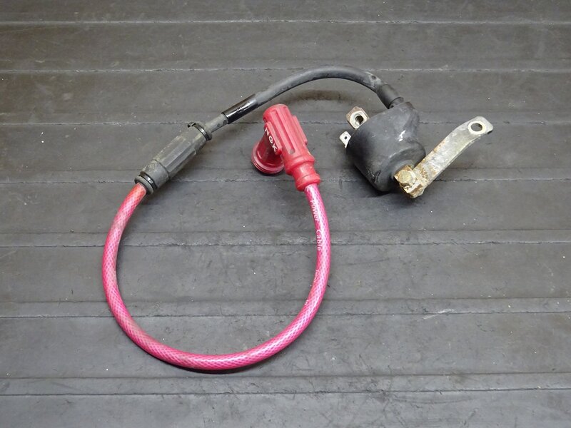 【251202】 CRM250R(MD24-1402)◆ イグニッションコイル 社外プラグコード プラグキャップ NGK 【検索：CRM250AR MD32 | 中古バイクパーツ通販・買取　ジャンクヤード鳥取　JunkYard