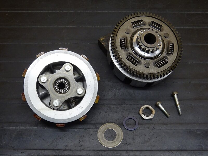 【260212】GB250クラブマン(MC10-170)◆ クラッチ クラッチハウジング インナー/アウターハウジング ※エンジンパーツ 【5型 最終型 | 中古バイクパーツ通販・買取　ジャンクヤード鳥取　JunkYard
