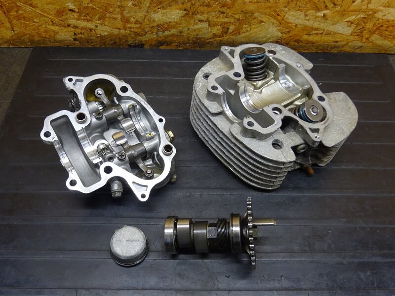 【260302】SR400(1JR-302)◆ シリンダーヘッド シリンダーヘッドカバー カムシャフト ※エンジンパーツ 【検:SR500 1JN 2J2 2H6 | 中古バイクパーツ通販・買取　ジャンクヤード鳥取　JunkYard