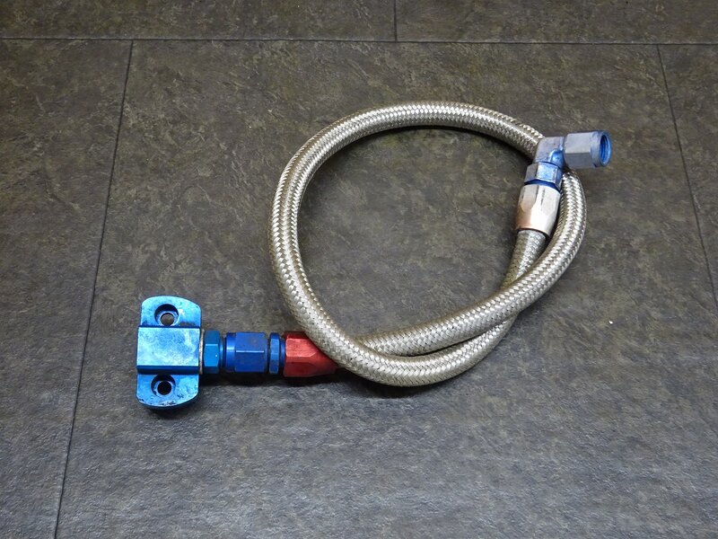 【260317】◆ 社外オイルクーラーホース(1) ホースエンド 取り出し EARL’S アールズ 加工用に ジャンク 【SRX400/600 | 中古バイクパーツ通販・買取　ジャンクヤード鳥取　JunkYard