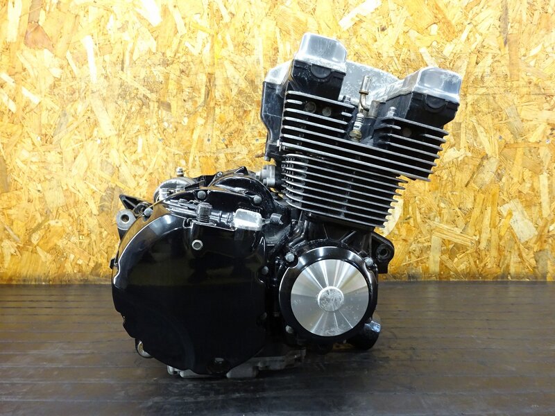 【250707】XJR400R(RH02J-005)◇ 中古エンジン 始動確認後取り外し!! ジェネレーター セルモーター 13735km外し!! 【イモビ付 4HM | 中古バイクパーツ通販・買取　ジャンクヤード鳥取　JunkYard