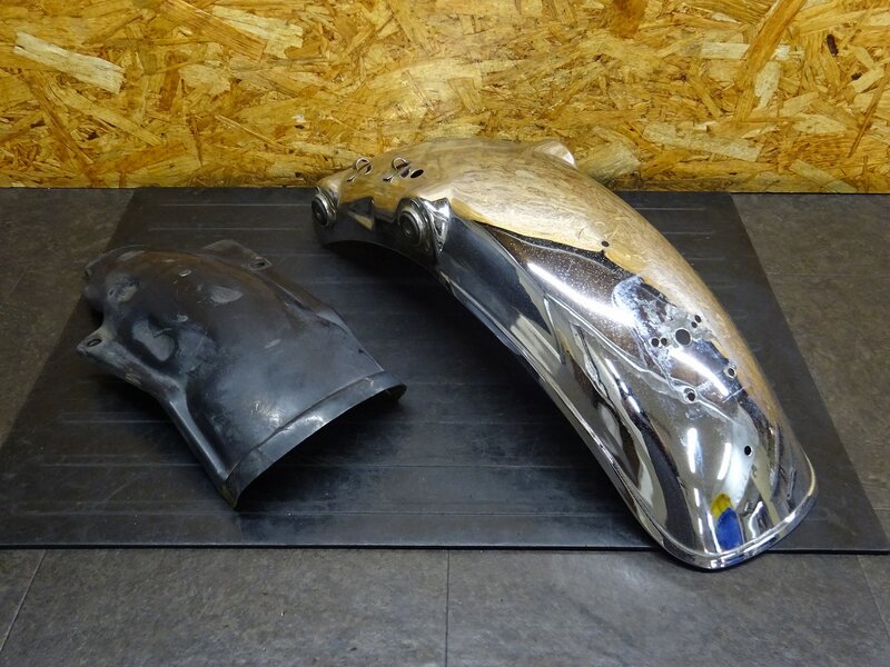 【250813】SR500(1JN-224)◆ リアフェンダー リアインナーフェンダー 【検索：2J2 SR400 2H6 1JR | 中古バイクパーツ通販・買取　ジャンクヤード鳥取　JunkYard