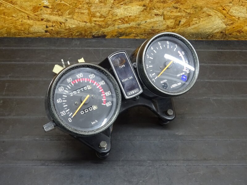 【251013】XS650SP(447-904)◆ スピードメーター タコメーター インジケーターランプ 25216km 【SPL スペシャル ※検索：3G5 TX650 | 中古バイクパーツ通販・買取　ジャンクヤード鳥取　JunkYard