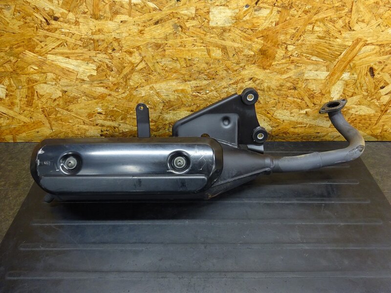 【251225】スーパーモレ(FA14B-133)◆ 純正マフラー チャンバー エキパイ サイレンサーヒートガード 削れ有 【FA14A モレット 1105km外し | 中古バイクパーツ通販・買取　ジャンクヤード鳥取　JunkYard