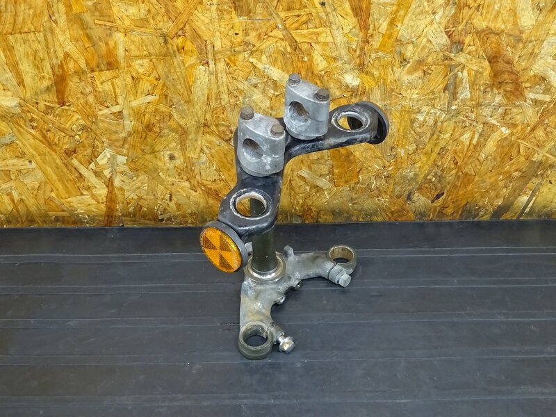 【251229】GT80(3M8-000)◇ ステムセット アンダーブラケット(変形有) トップブリッジ ハンドルポスト 【検:GT50 374 ミニトレ モノサス | 中古バイクパーツ通販・買取　ジャンクヤード鳥取　JunkYard