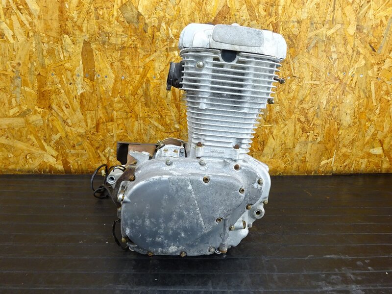【250516】ST400 テンプター(NK43A-100)◇ 中古エンジン 始動確認後取り外し!! セルモーター ジェネレーター 腐食、カプラ破損有 【TEMPTER | 中古バイクパーツ通販・買取　ジャンクヤード鳥取　JunkYard