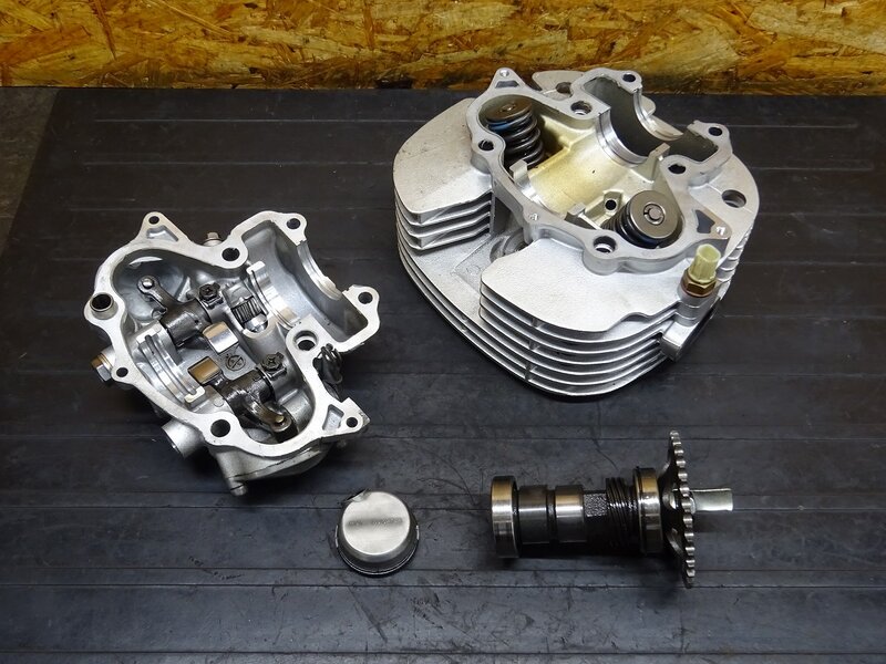 【250902】SR400(RH16J-011)◆ シリンダーヘッドセット シリンダーヘッドカバー カムシャフト ※エンジンパーツ【ファイナルエディション | 中古バイクパーツ通販・買取　ジャンクヤード鳥取　JunkYard