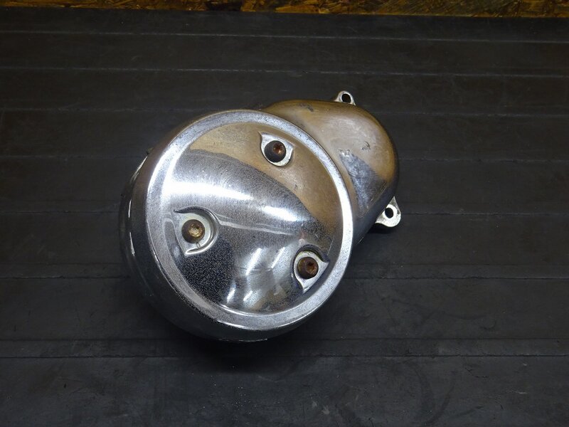 【251027】ドラッグスター400(4TR-087)◆ オイルフィルターカバー エンジンカバー右 ※エンジンパーツ | 中古バイクパーツ通販・買取　ジャンクヤード鳥取　JunkYard