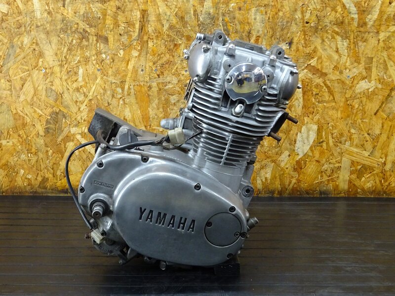 【251123】XS650SP(3G5-459)◆ 中古エンジン 始動確認後取り外し!! ジェネレーター セルモーター 圧縮6/8(kg/cm2) 447 【SPL スペシャル | 中古バイクパーツ通販・買取　ジャンクヤード鳥取　JunkYard