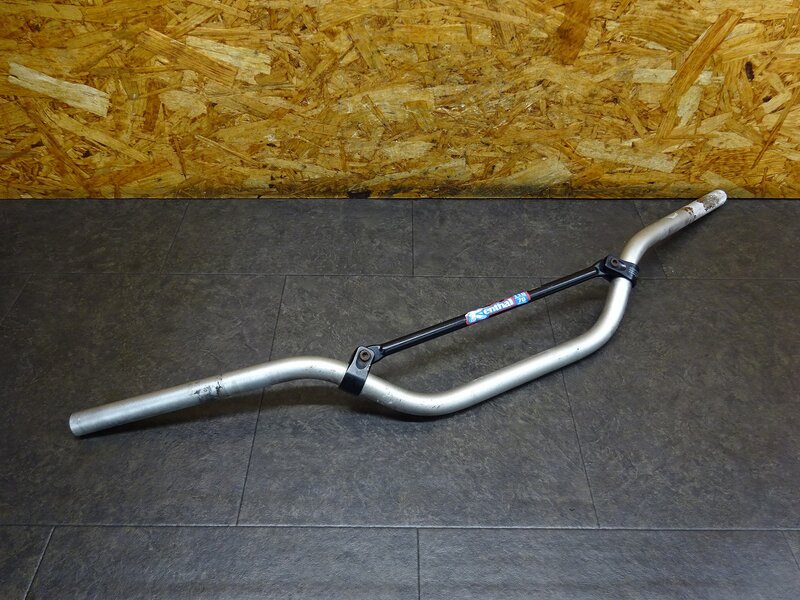 【251202】 CRM250R(MD24-1402)◆ 社外ハンドル レンサル アルミ 幅約820mm ブレースバー付き | 中古バイクパーツ通販・買取　ジャンクヤード鳥取　JunkYard