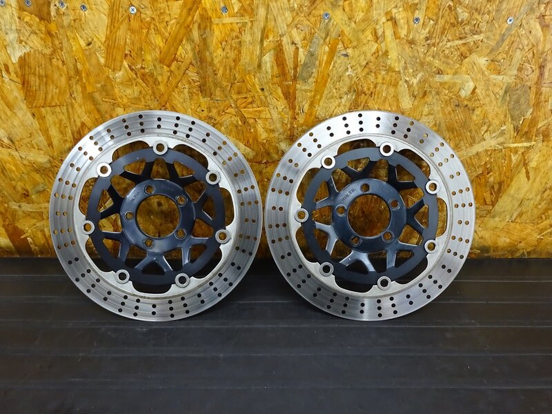 【260301】ZZR400(ZX400N-008)◇ フロントブレーキディスクローター ブレーキディスク フレ小有 ※検:ゼファー400 GPZ900 ZXR250 【ZZ-R400 | 中古バイクパーツ通販・買取　ジャンクヤード鳥取　JunkYard