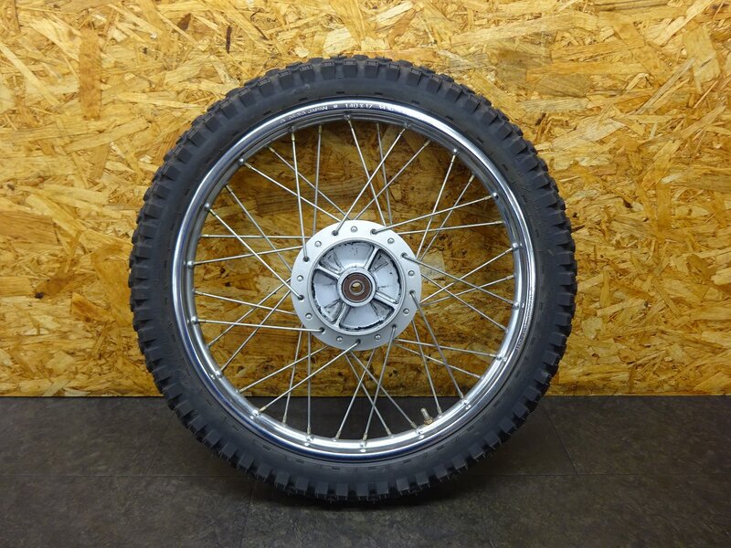 【250502】スーパーカブ90カスタム(HA02-2143)◆ リアホイール 17×1.40 ARAYA フレ有 【12V セル付 | 中古バイクパーツ通販・買取　ジャンクヤード鳥取　JunkYard