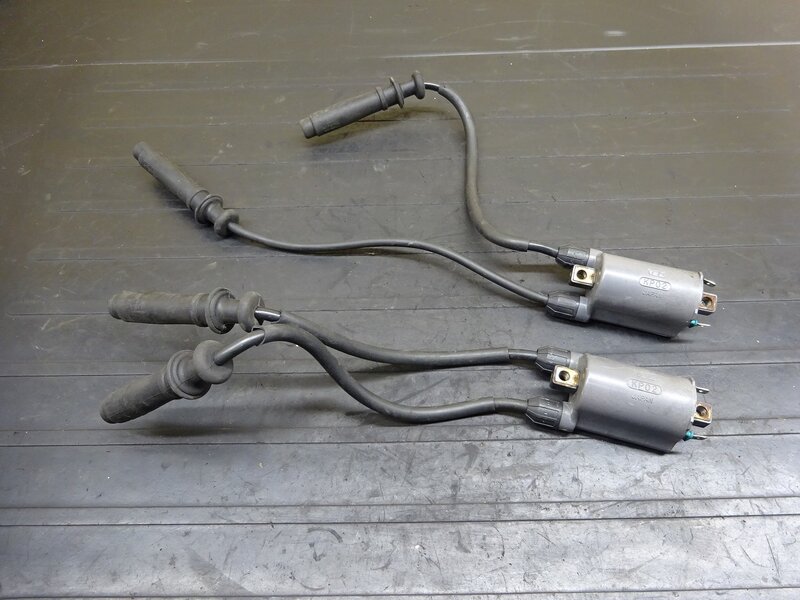 【250619】バリオスⅡ(ZR250B-021)◆ イグニッションコイル プラグコード プラグキャップ 【バリオス2 | 中古バイクパーツ通販・買取　ジャンクヤード鳥取　JunkYard