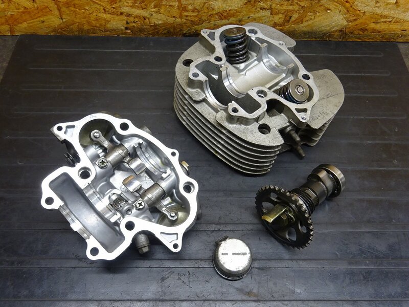 【251124】SR400◆ シリンダーヘッド シリンダーヘッドカバー カムシャフト ロッカーアーム ※エンジンパーツ 2H6 1JR | 中古バイクパーツ通販・買取　ジャンクヤード鳥取　JunkYard
