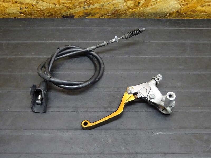 【251202】 CRM250R(MD24-1402)◆ 社外クラッチレバー クラッチレバーホルダー ショートレバー?? | 中古バイクパーツ通販・買取　ジャンクヤード鳥取　JunkYard