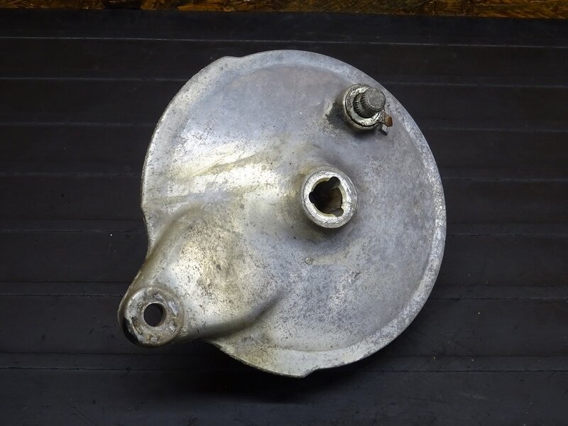 【251234】SR400(1JR-254)◆ リアブレーキパネル ドラムパネル ドラムブレーキ 【検:SR500 1JN 2J2 2H6 | 中古バイクパーツ通販・買取　ジャンクヤード鳥取　JunkYard