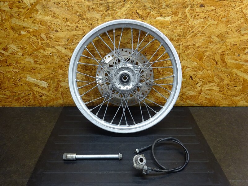 【260212】GB250クラブマン(MC10-170)◆ フロントホイール 18×1.85 フロントアクスルシャフト メーターギア 【5型 最終型 | 中古バイクパーツ通販・買取　ジャンクヤード鳥取　JunkYard